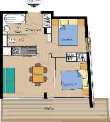 Sample 37.90m� Apartment